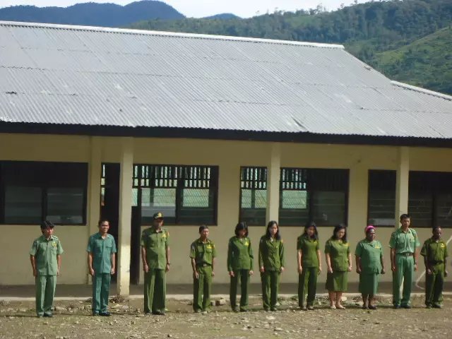 Gedung SMA Negeri Karubaga